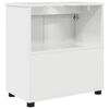 vidaXL Cabinet de salle de bain Blanc brillant 61 x 35 x 64 cm