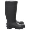 vidaXL Bottes de pluie noir taille 39 PVC