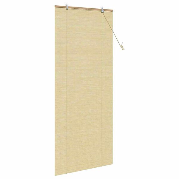 vidaXL Store enrouleur avec des rideaux Nature 90 x 220 cm Bambou