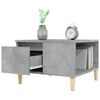vidaXL Table basse gris b&eacute;ton 55x55x36,5 cm bois d'ing&eacute;nierie
