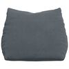 vidaXL Coussin de Dos Gris fonc&eacute; 60 x 20 x 50 cm