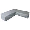 Eurotrail Housse de meubles en L 275x275x100/70 cm Gris