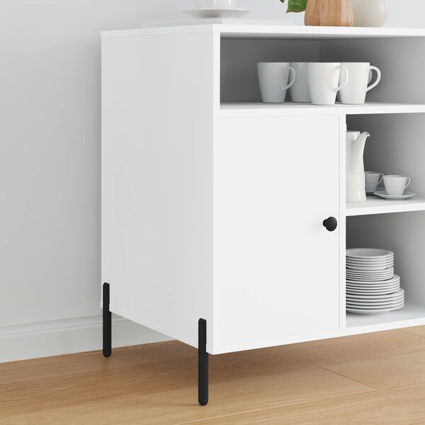 vidaXL Pieds de meuble 12 pcs Noir 66 x 36 x 160 mm Fer