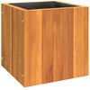 vidaXL Jardini&egrave;re 25x25x25 cm bois massif d'acacia
