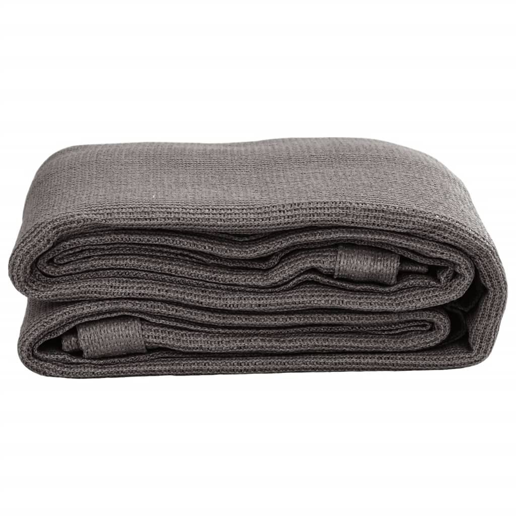 vidaXL Tapis de tente 300 x 500 cm Anthracite