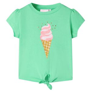 T-shirt pour enfants vert clair 104