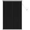 vidaXL Store V&eacute;nitien Noir 150 x 90 cm 25 mm PVC