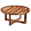 vidaXL Table basse 80x35 cm Bois massif