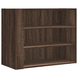 vidaXL Armoire murale ch&ecirc;ne marron 75x35x60 cm bois d'ing&eacute;nierie
