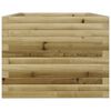 vidaXL Jardinière 90x60x45,5 cm bois de pin imprégné