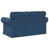vidaXL Canap&eacute; Bleu Dimensions globales: 155 x 82 x 80 cm (l x P x H)