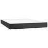 vidaXL Matelas de lit &agrave; ressorts ensach&eacute;s fermet&eacute; moyenne 137x190x20 cm similicuir