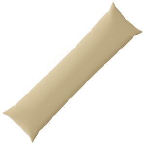 vidaXL Housse de coussin HEERLEN Beige 40 x 145 cm Polyester