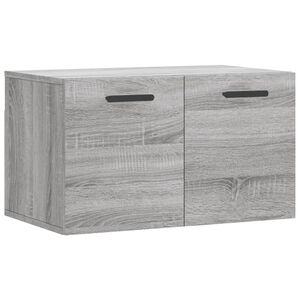 vidaXL Armoire murale Sonoma gris 60x36,5x35 cm Bois d'ing&eacute;nierie