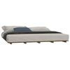 vidaXL Cadre de lit sans matelas marron miel 160x200cm bois pin massif