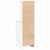 vidaXL Haut Armoire Blanc 40 x 41 x 135 cm Bois d'ing&eacute;nierie