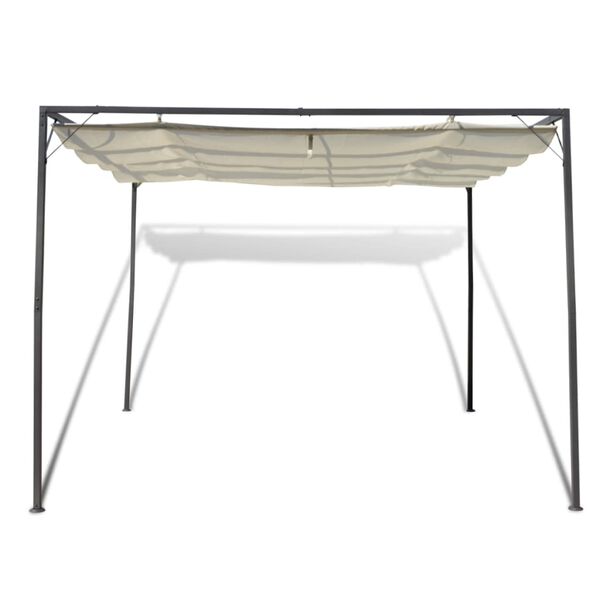 vidaXL Chapiteau de jardin avec auvent r&eacute;tractable