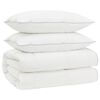 vidaXL Ensemble de couette 90 % en duvet d&rsquo;oie FULDA 3 pc 200 x 200 cm