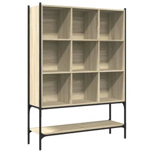 vidaXL Biblioth&egrave;que ch&ecirc;ne sonoma 102x30x141,5 cm bois d'ing&eacute;nierie