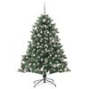 vidaXL Sapin de No&euml;l artificiel Vert 150 cm PVC, plastique et acier