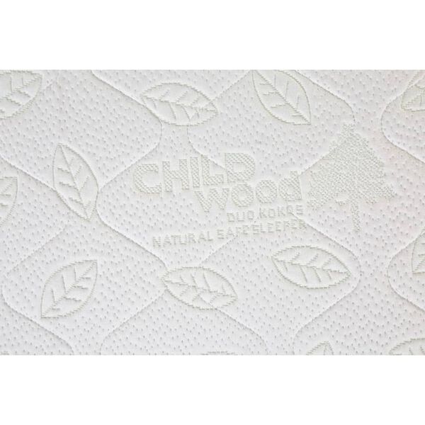 CHILDHOME Matelas lit b&eacute;b&eacute; Duo Kokos Natural Safe Sleeper 120x60x12 cm