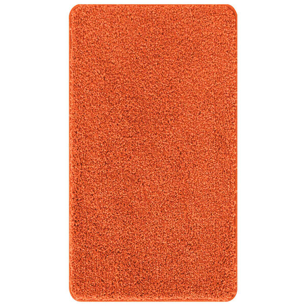 vidaXL Tapis de bain antid&eacute;rapant Orange 70 x 120 cm PP