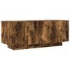 vidaXL Meuble TV Ch&ecirc;ne fum&eacute; 100x35x40 cm Bois d'ing&eacute;nierie
