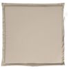 vidaXL Coussins de si&egrave;ge de jardin lot de 4 taupe 45x45x2 cm carr&eacute;