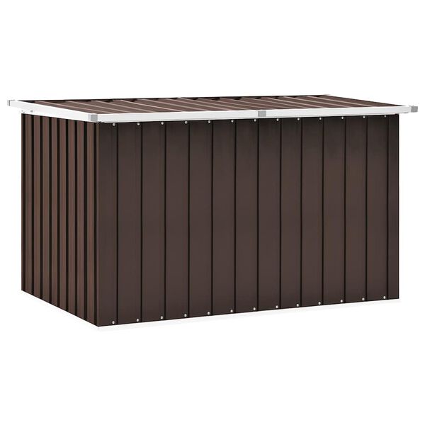 vidaXL Bo&icirc;te de rangement de jardin Marron 149x99x93 cm