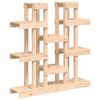 vidaXL Support &agrave; plantes 104,5x25x109,5 cm Bois massif de pin