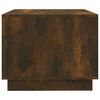 vidaXL Table basse Chêne fumé 102,5x55x44 cm Bois d'ingénierie