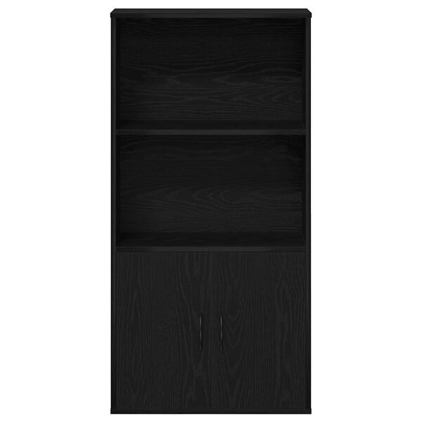 vidaXL Bibliothèque chêne noir 60x24x120 cm bois d'ingénierie