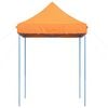 vidaXL Tente de r&eacute;ception pliable escamotable orange 200x200x306 cm
