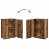 vidaXL Ensemble meuble TV 4 pcs Bois Ancien Bois d'ing&eacute;nierie