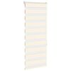 vidaXL Store z&egrave;bre beige marbr&eacute; largeur du tissu 60,9 cm polyester
