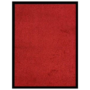 vidaXL Paillasson Rouge 40x60 cm