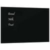 vidaXL Tableau noir magn&eacute;tique mural Noir 40x30 cm Verre tremp&eacute;