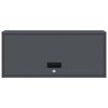 vidaXL Armoire murale pour garage Anthracite 80 x 33 x 35 cm