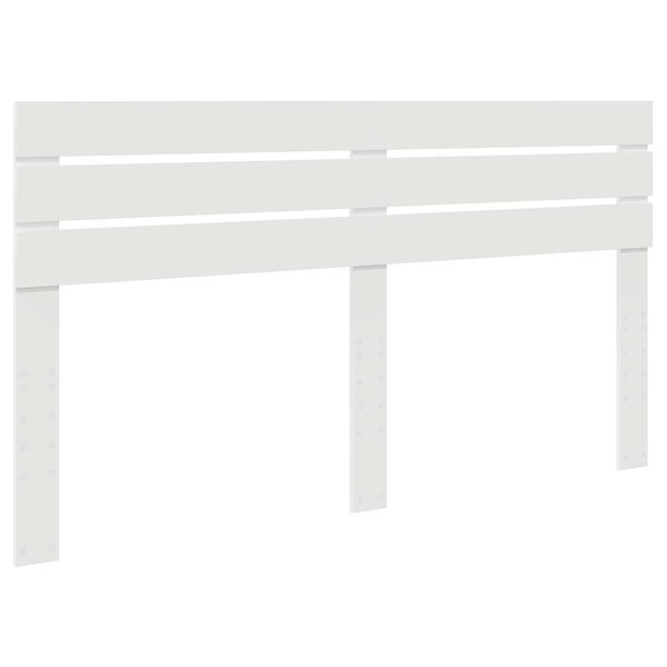 vidaXL T&ecirc;te de lit Blanc 180 cm Bois d'ing&eacute;nierie