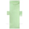vidaXL Serviettes de Transat 2 pcs Vert 210 x 75 cm