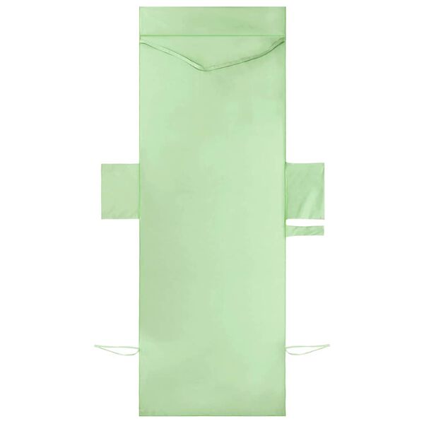 vidaXL Serviettes de Transat 2 pcs Vert 210 x 75 cm