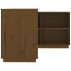 vidaXL Bureau Marron miel 110x50x75 cm Bois massif de pin
