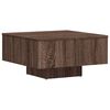 vidaXL Table basse Ch&ecirc;ne marron 60x60x31,5 cm Bois d'ing&eacute;nierie