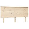 vidaXL T&ecirc;te de lit 154x6x82,5 cm Bois massif de pin