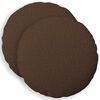 vidaXL 2 pc HEERLEN Marron Diam. 60 cm Tissu