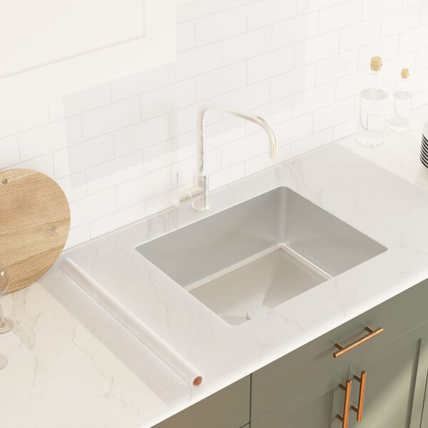 vidaXL Autocollants auto-adh&eacute;sifs pour meuble transparent 90x500cm PVC