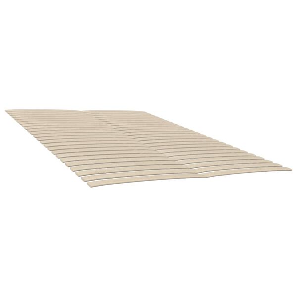 vidaXL Lattes de rechange pour sommier avec 48 lattes, 2 pièces, 80 x 200 cm
