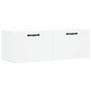 vidaXL Armoire murale blanc 100x36,5x35 cm bois d'ing&eacute;nierie