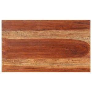 vidaXL Dessus de table bois massif d'acacia 15-16 mm 60x100 cm