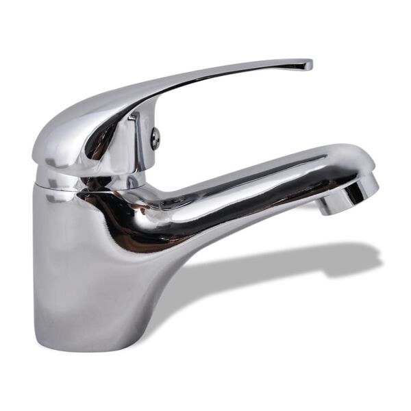vidaXL Robinet de lavabo Chrome
